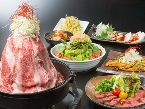 Nikunabe (meat hot-pot) Party Course